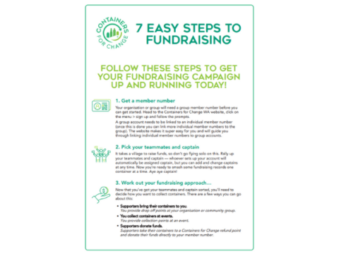 Introduction To Fundraising | Containers for Change