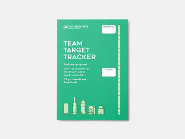 Dry-Erase A3 Poster, Team Target Tracker