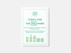 Poster, 10¢ Mark