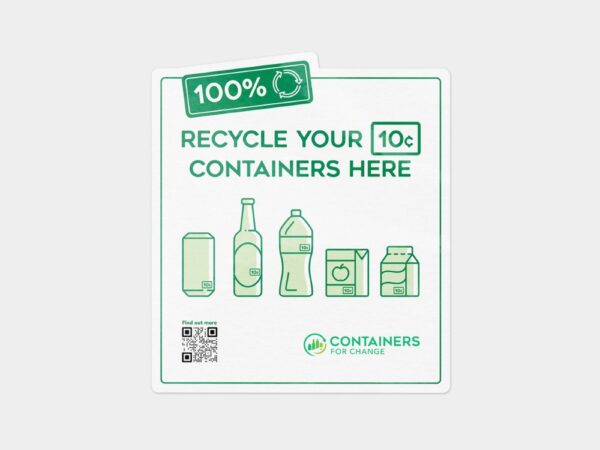 Bin Sticker, In Room
